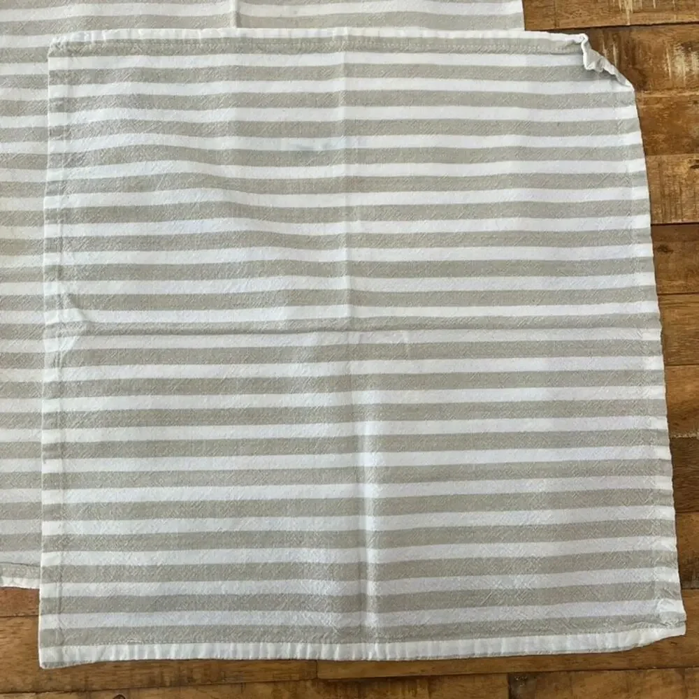 Cotton Casual Farmhouse Style Napkins Set of 4 16